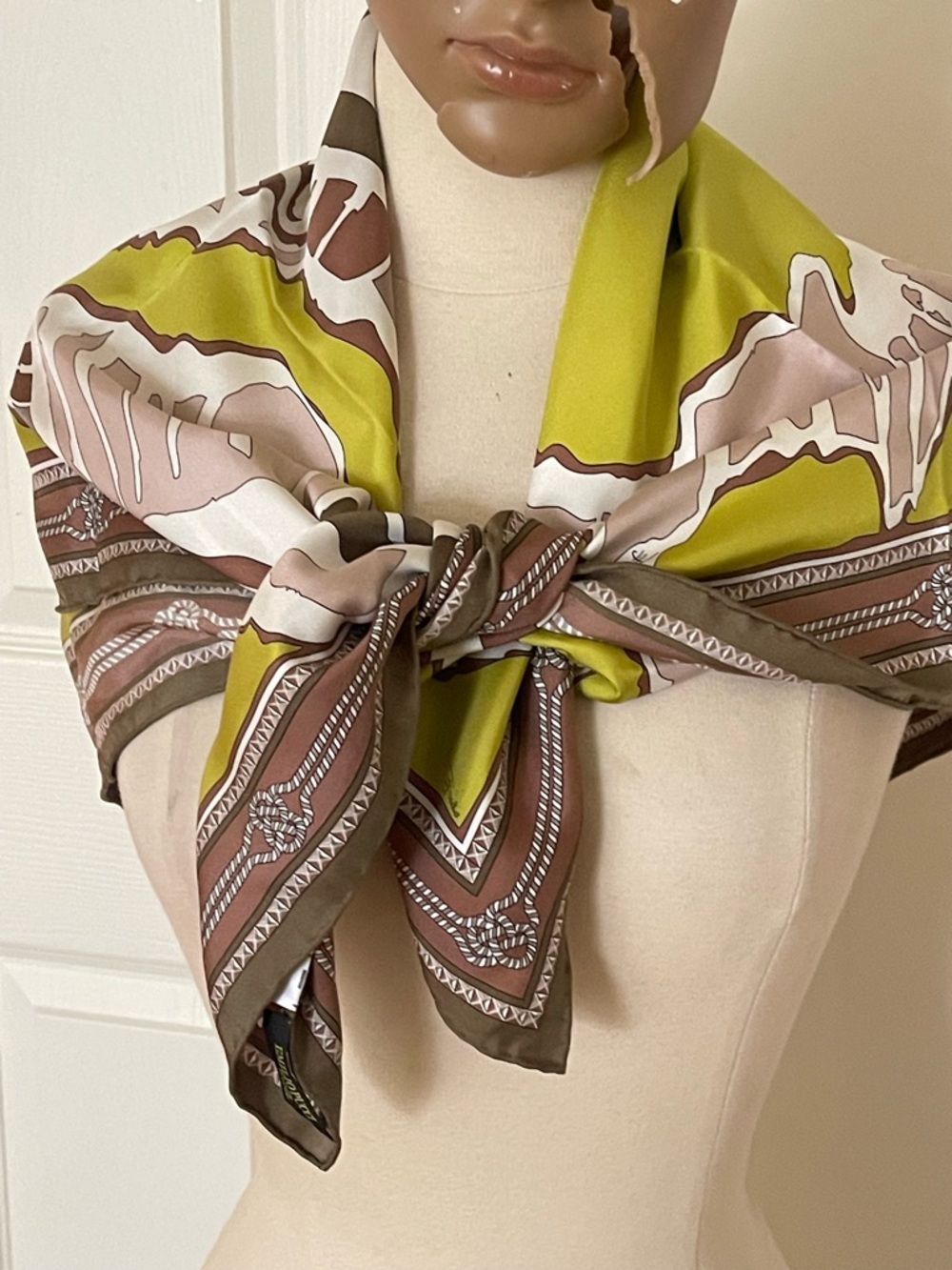 Emilio Pucci Silk Scarf 34 x 34” NWT